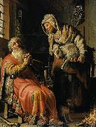 Tobit and Anna with the Kid goat Rembrandt